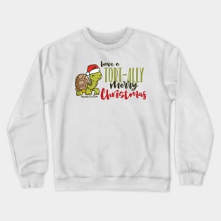 Tortoise Merry Christmas © GraphicLoveShop Crewneck Sweatshirt